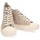 Skor Dam Höga sneakers Etika 76138 Beige