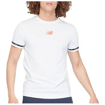 textil Herr T-shirts New Balance MT133000-ILB Vit