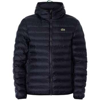 textil Herr Sweatjackets Lacoste Quiltad puffad jacka Blå