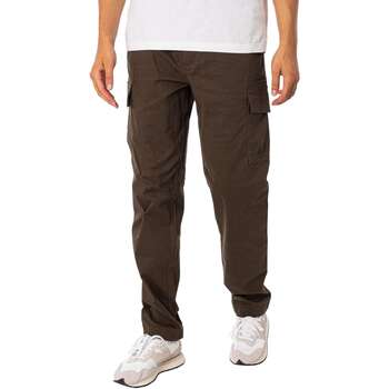 textil Herr Joggingbyxor Replay Twill Cargo Joggers Grå