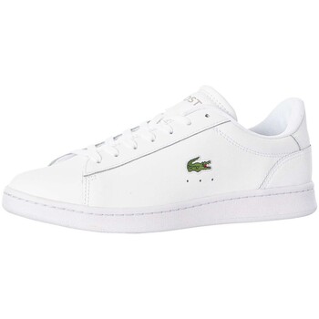 Skor Herr Sneakers Lacoste Carnaby Set 224 6 SMA Läder Trainers Vit