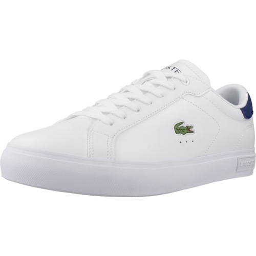 Skor Herr Sneakers Lacoste POWERCOURT Vit