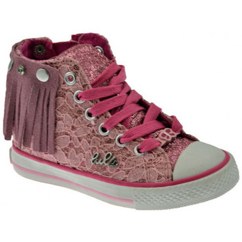 Skor Barn Sneakers Lulu Frangetta  Lace Rosa