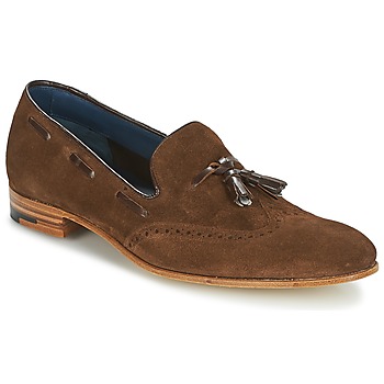 Skor Herr Loafers Barker RAY Brun