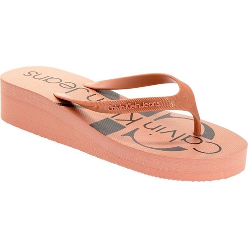 Skor Dam Flip-flops Calvin Klein Jeans TESSE Rosa