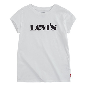 Oblačila Deklice Majice s kratkimi rokavi Levi's MODERN VINTAGE SERIF TEE Bela