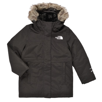 Oblačila Deklice Parke The North Face ARCTIC SWIRL PARKA Črna