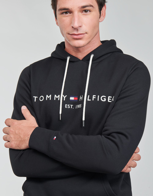 Tommy Hilfiger TOMMY LOGO HOODY Črna