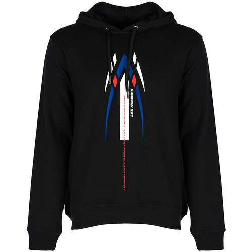 Oblačila Moški Puloverji Les Hommes LJH401-753E | Hoodie Speed Črna