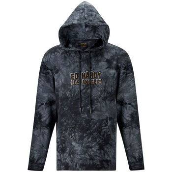 Oblačila Moški Puloverji Ed Hardy Los tigres hoody black Črna