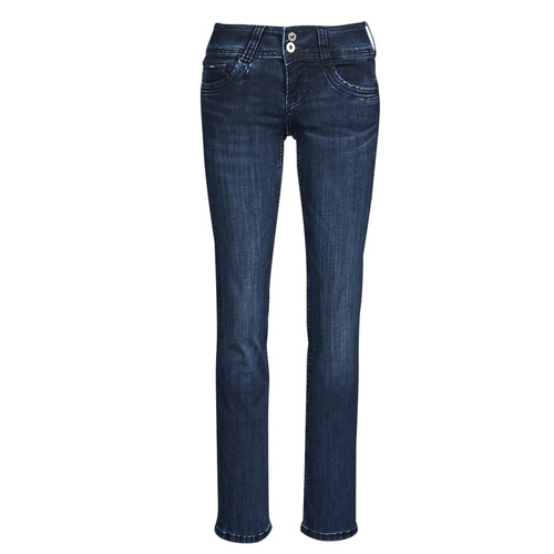 Oblačila Ženske Jeans straight Pepe jeans GEN Modra