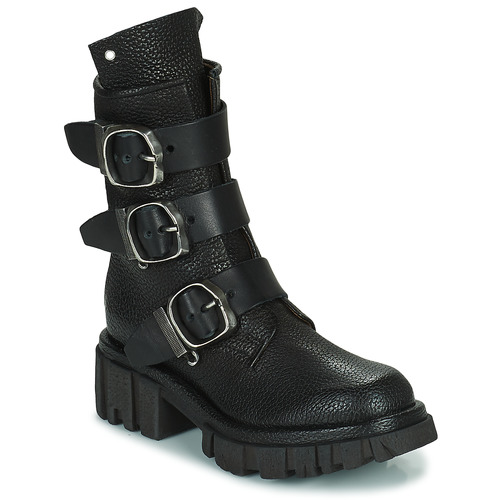 Čevlji  Ženske Polškornji Airstep / A.S.98 HELL BUCKLE Črna