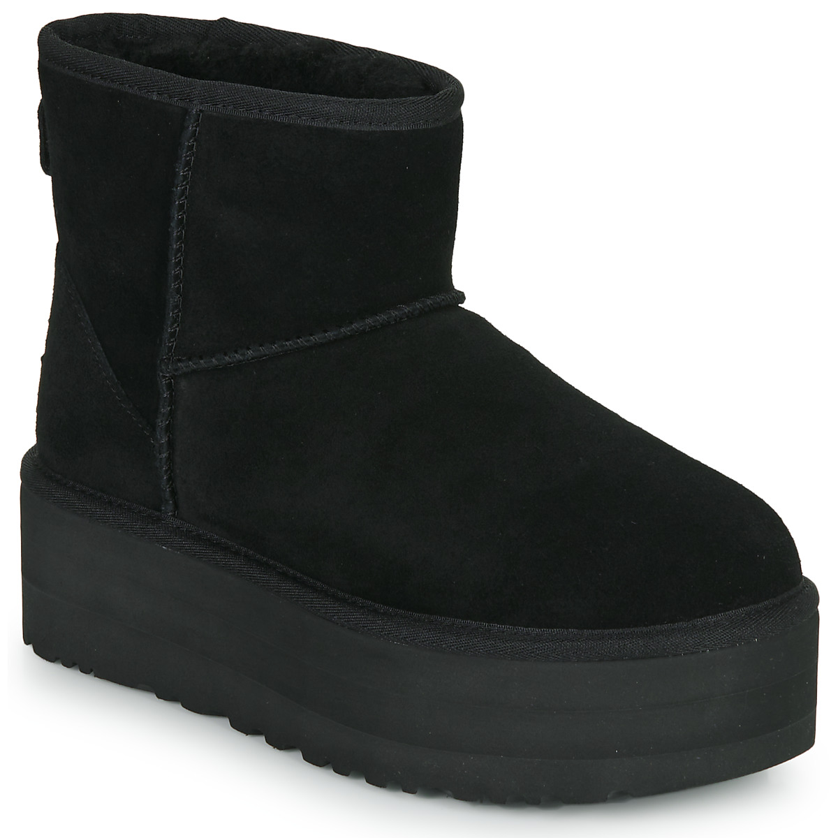 Čevlji  Ženske Polškornji UGG W CLASSIC MINI PLATFORM Črna