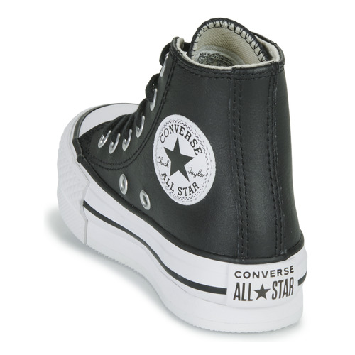 Converse Chuck Taylor All Star Eva Lift Leather Foundation Hi Črna