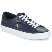 Čevlji  Moški Nizke superge Polo Ralph Lauren LONGWOOD-SNEAKERS-LOW TOP LACE Modra