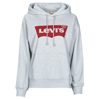 Oblačila Ženske Puloverji Levi's GRAPHIC STANDARD HOODIE Siva