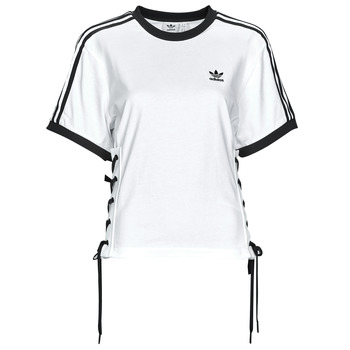 Oblačila Ženske Majice s kratkimi rokavi adidas Originals LACED TEE Bela