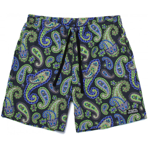 Oblačila Moški Kratke hlače & Bermuda Huf Short paisley easy Črna