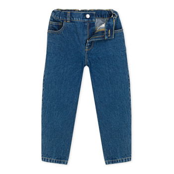 Oblačila Dečki Jeans straight Petit Bateau CARLO Modra