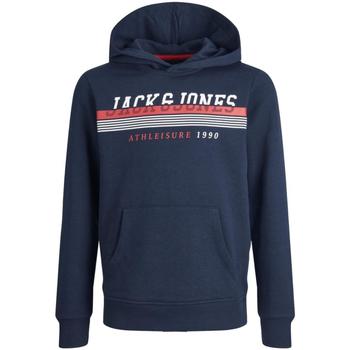 Oblačila Dečki Puloverji Jack & Jones  Modra