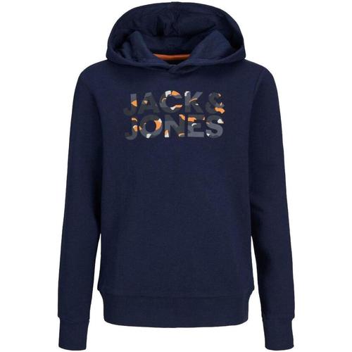 Oblačila Dečki Puloverji Jack & Jones  Modra