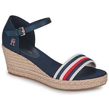 Čevlji  Ženske Sandali & Odprti čevlji Tommy Hilfiger MID WEDGE CORPORATE         