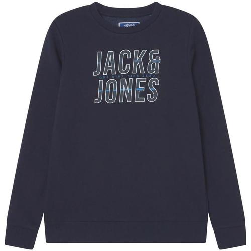 Oblačila Dečki Puloverji Jack & Jones  Modra