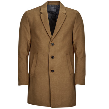 Oblačila Moški Plašči Jack & Jones JJEMORRISON WOOL COAT SN Rjava