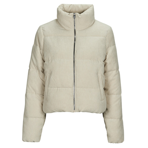 Oblačila Ženske Puhovke Only ONLNEWDOLLY CORDUROY PUFFER  CC OTW Bež