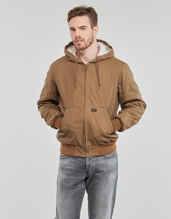 Oblačila Moški Jakne Superdry VINTAGE WORKWEAR HOODED BOMBER Rjava