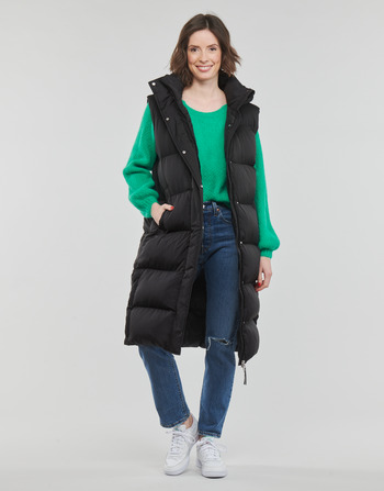 Superdry LONGLINE HOODED PUFFER GILET