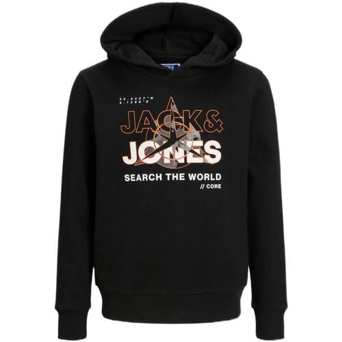 Oblačila Dečki Puloverji Jack & Jones  Črna