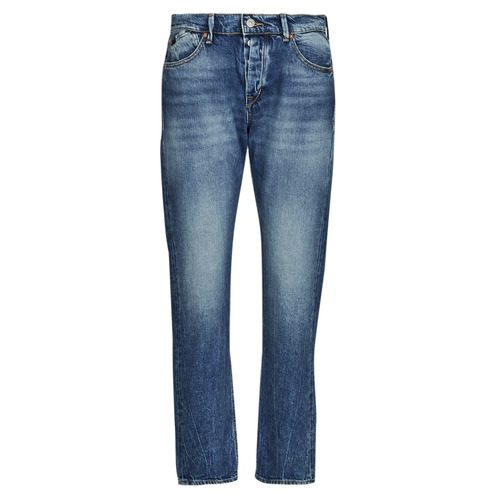 Oblačila Ženske Mom-jeans Le Temps des Cerises 400/20 BASIC Modra