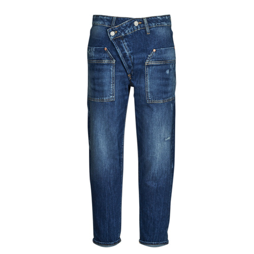 Oblačila Ženske Jeans boyfriend Le Temps des Cerises COSY Modra