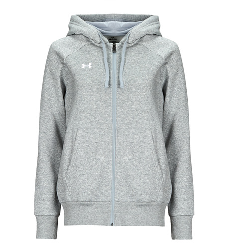 Oblačila Ženske Puloverji Under Armour Rival Fleece FZ Hoodie Siva