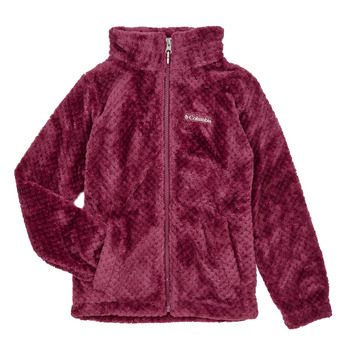 Oblačila Deklice Flis Columbia Fire Side Sherpa Full Zip Vijolična