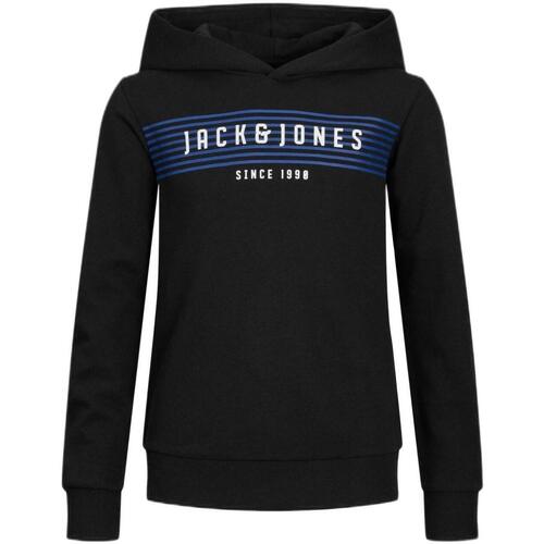 Oblačila Dečki Puloverji Jack & Jones  Črna