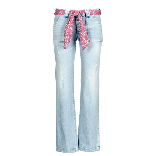 Oblačila Ženske Jeans flare Le Temps des Cerises FLARE Modra