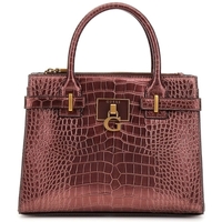 Torbice Ženske Ročne torbice Guess TABATA SOCIETY SATCHEL Bordo