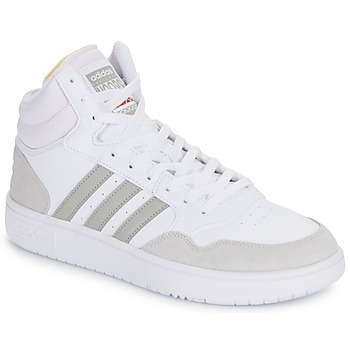 Čevlji  Moški Visoke superge Adidas Sportswear HOOPS 3.0 MID Bela / Bež