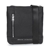 Torbice Moški Torbice Armani Exchange FLAT CROSSBODY Črna