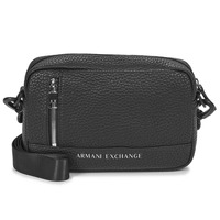 Torbice Moški Torbice Armani Exchange CAMERA CASE - MAN'S CAMERA CASE Črna