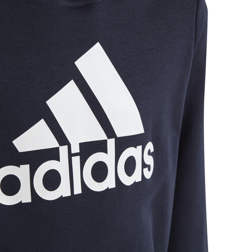 Adidas Sportswear Big Logo Essentials Cotton Hoodie Bela