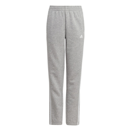 Oblačila Otroci Spodnji deli trenirke  Adidas Sportswear Essentials 3-Stripes Fleece Joggers Siva / Bela