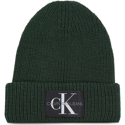 Tekstilni dodatki Moški Kape Calvin Klein Jeans MONOGRAM BEANIE K50K506242 Večbarvna