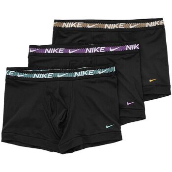 Spodnje perilo Moški Boksarice Nike 0000ke1152-2nd black boxer pack Črna