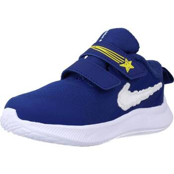 Čevlji  Dečki Modne superge Nike STAR Modra