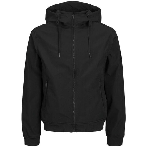 Oblačila Moški Plašči Jack & Jones 12236300 BASIC Črna