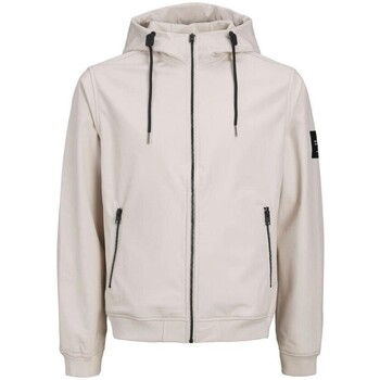 Oblačila Moški Plašči Jack & Jones 12236300 BASIC Bela