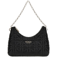 Torbice Ženske Ročne torbice Guess ASSIA TOP ZIP SHOULDER BAG Črna